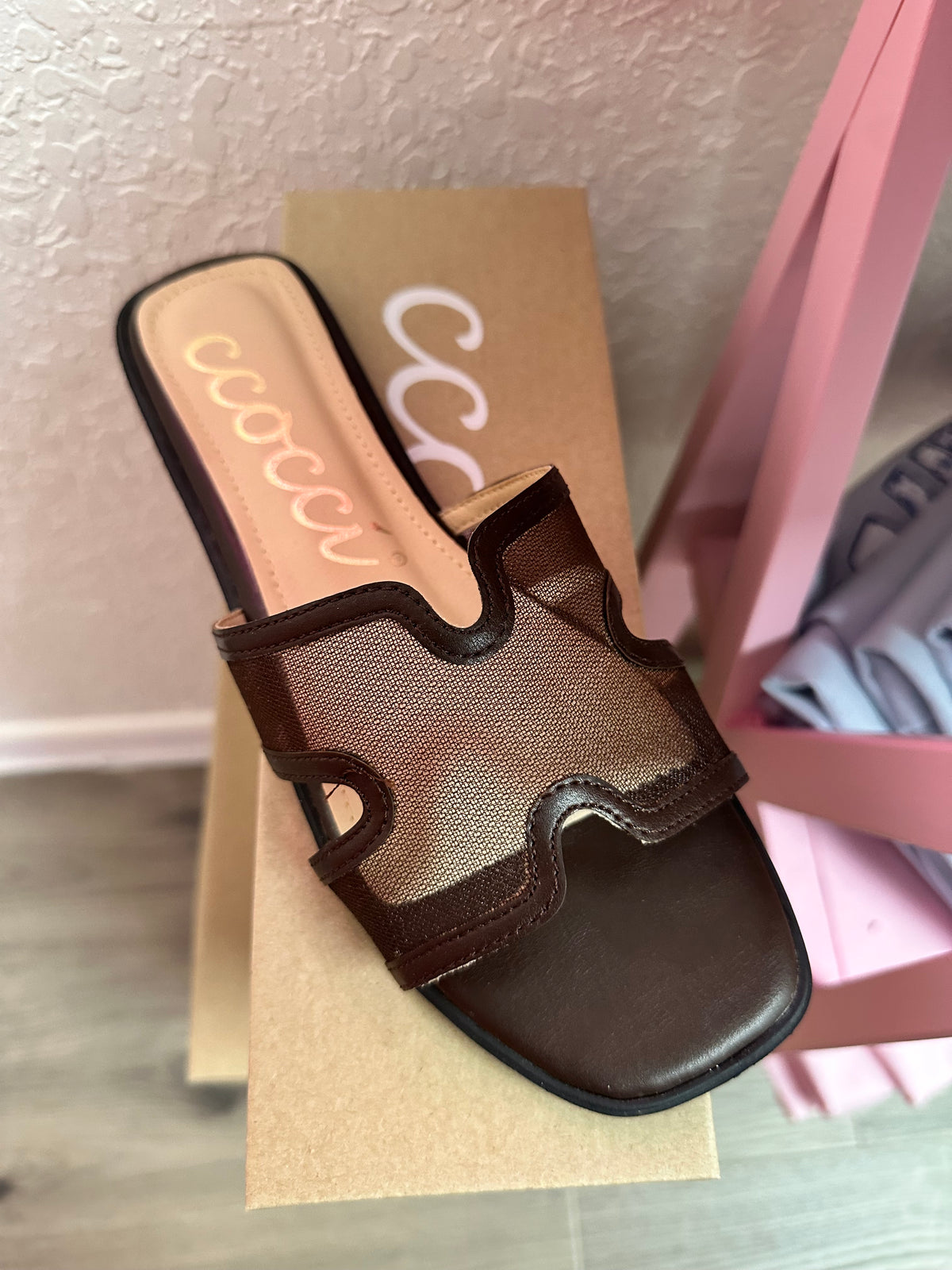 BRITTANY- CHOCOLATE SANDALS