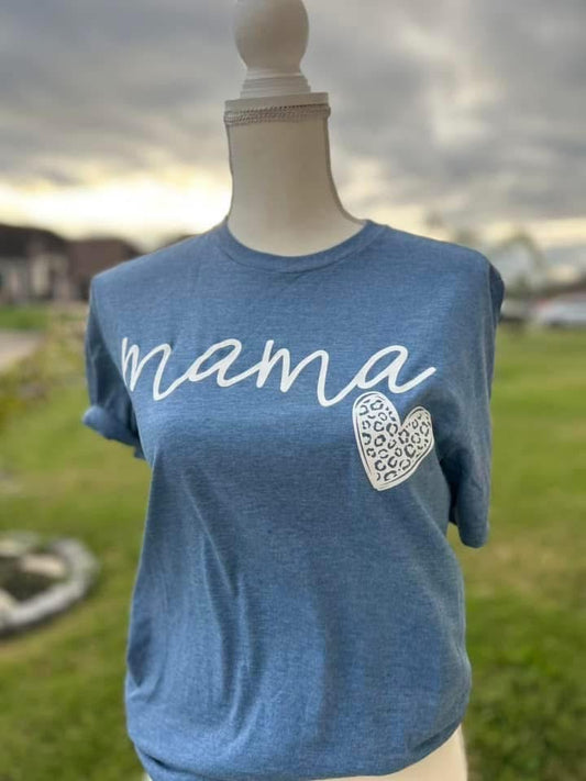 MAMA BLUE SHIRT