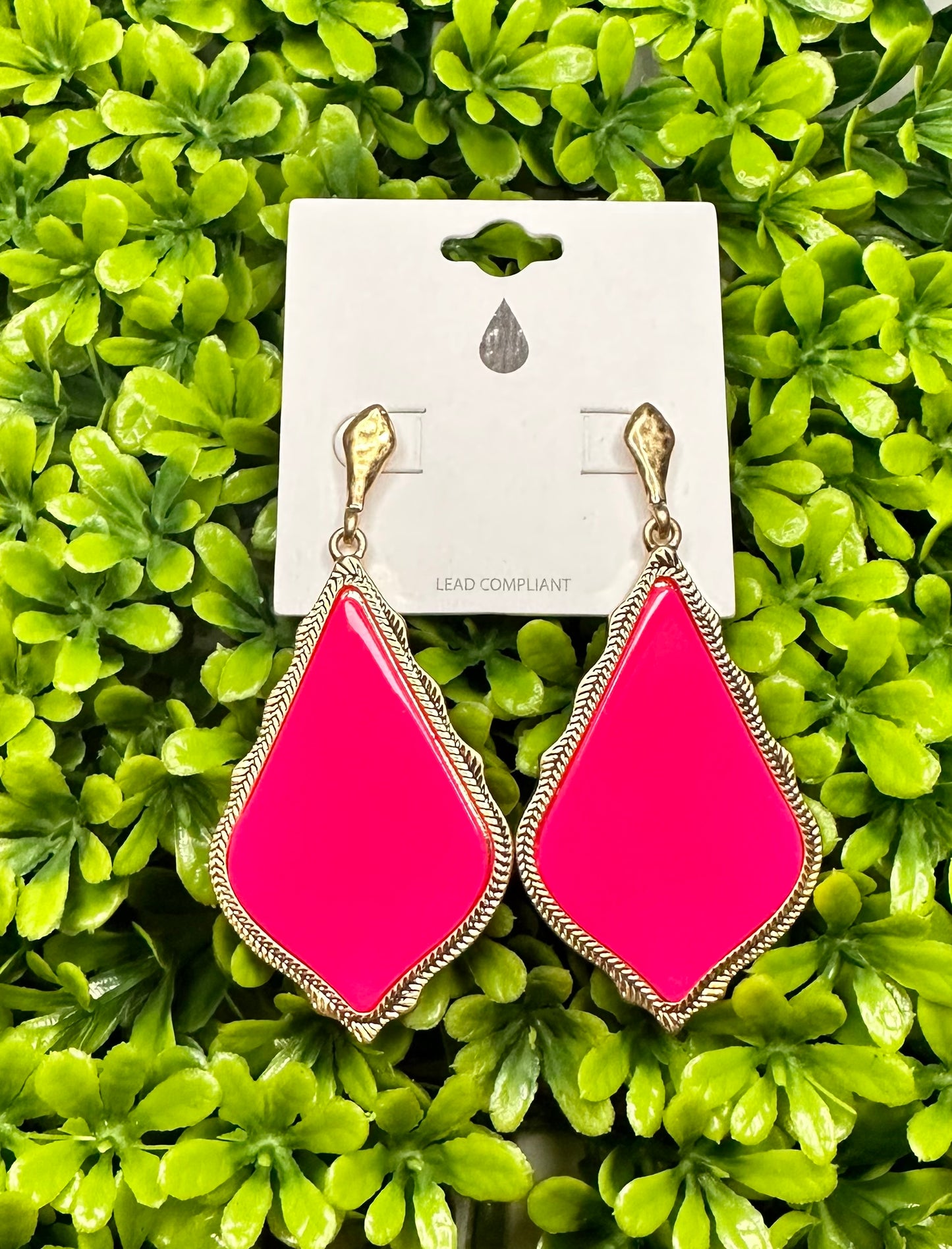 HOT PINK EARRINGS