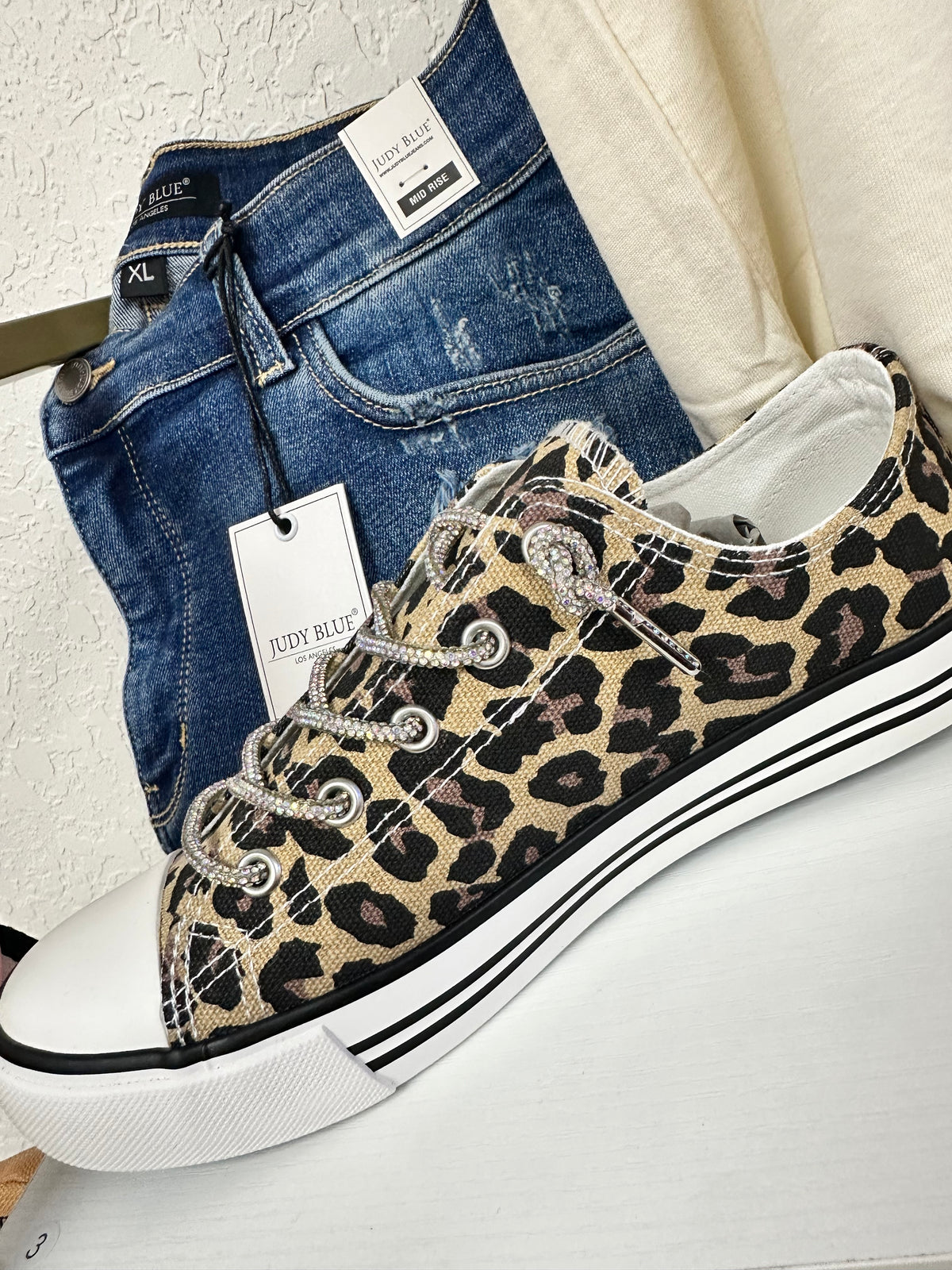 LOGAN- LEOPARD BLING
