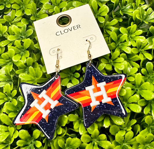 H-TOWN STAR EARRINGS