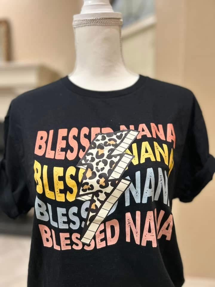 BLESSED NANA SHIRT