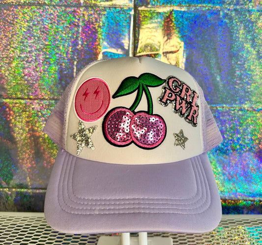 GIRL POWER TRUCKER HAT