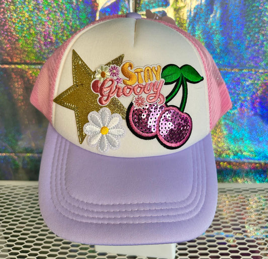 STAY GROOVY TRUCKER HAT